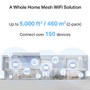 MERCUSYS HALO H25BE Wıfı7 BE3600 Dual Band Router 2-li set
