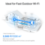 TP-LINK Deco X50-Outdoor Wıfı6 AX3000 Harici Mesh Router