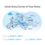 TP-LINK Deco X50-PoE Wıfı6 AX3000 Mesh Router 3lü Set