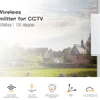 WITEK WI-CPE517 (V2) 16dbi 300mbps 5ghz 5+km Harici Access Point 150 derece