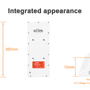 WITEK WI-CPE517 (V2) 16dbi 300mbps 5ghz 5+km Harici Access Point 150 derece