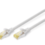 DIGITUS 0.5metre CAT7(CAT6A) S-FTP DK-1644-A-005 Gri Patch Kablo (10'lu Paket)