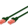 DIGITUS 2metre CAT6 Utp DK-1617-020/G Yeşil Patch Kablo (10'lu Paket)