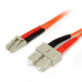 BIFO 3metre SM SC-LC 9/125µ LSZH Duplex Fiber Optik Patch Kablo