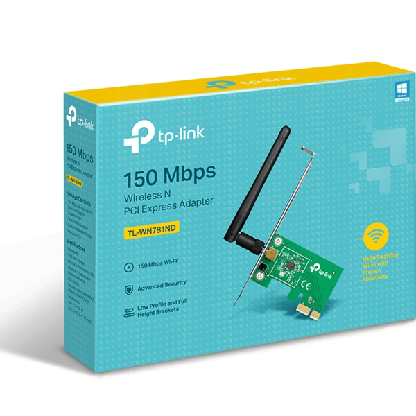 TP-LINK TL-WN781ND N150 PCIe Kablosuz Adapter