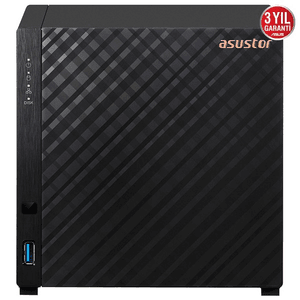 ASUSTOR AS1104T REALTEK QC 1 GB RAM- 4-diskli Nas Server (Disksiz)