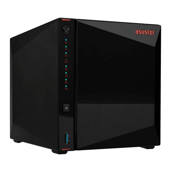ASUSTOR AS5304T CELERON QC- 4 GB RAM- 4-diskli Nas Server (Disksiz)