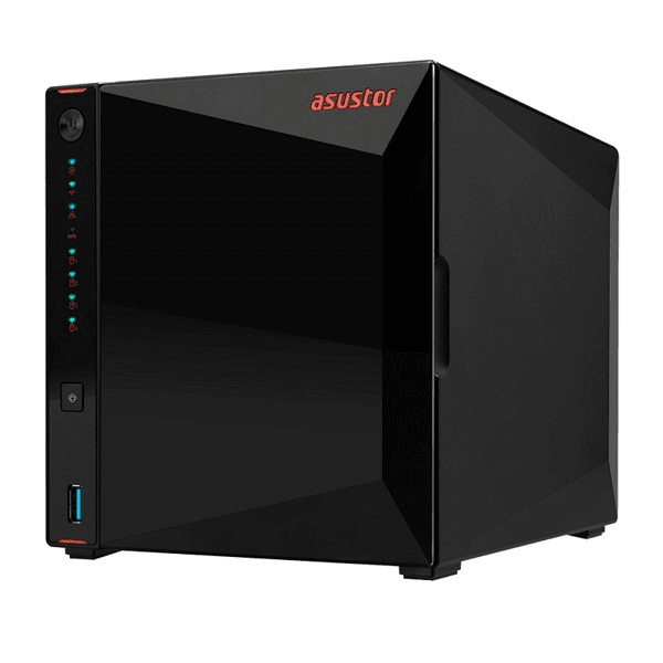 ASUSTOR AS5304T CELERON QC- 4 GB RAM- 4-diskli Nas Server (Disksiz)