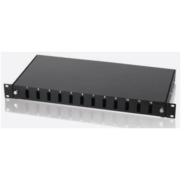 ODS 1U 12 PORT SC DX Fiber Optik Duvar Tipi Patch Panel 10F-SB1U12PSCDX-WEA