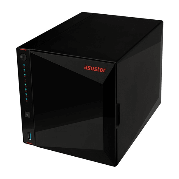 ASUSTOR AS5304T CELERON QC- 4 GB RAM- 4-diskli Nas Server (Disksiz)