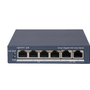 HIKVISION 4port PoE 30w 2-Uplink Gigabit Yönetilemez Switch DS-3E1506P-EI/M