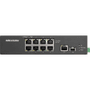 HIKVISION 8port PoE 90w 1-SFP 10/100Yönetilemez Endüstriyel Switch (Adaptör Yok) DS-3T0310HP