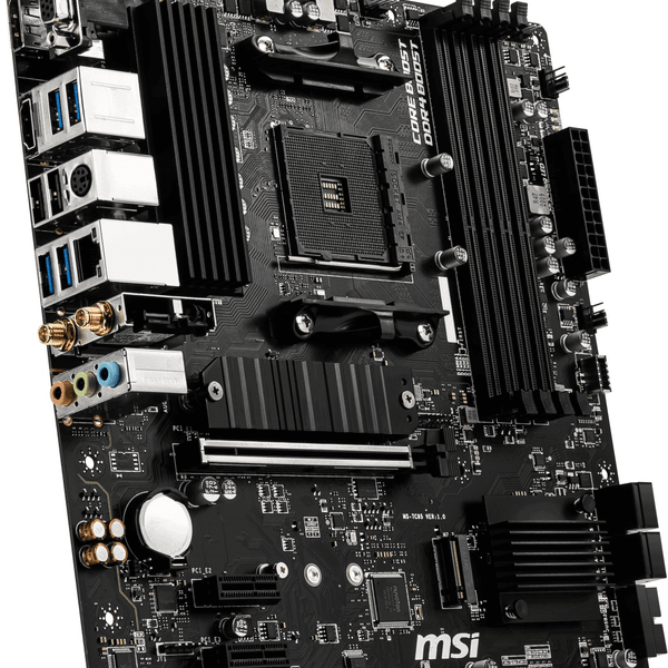 MSI B550M PRO-VDH WIFI DDR4 HDMI DP PCIE 4.0 AM4 mATX                                               
