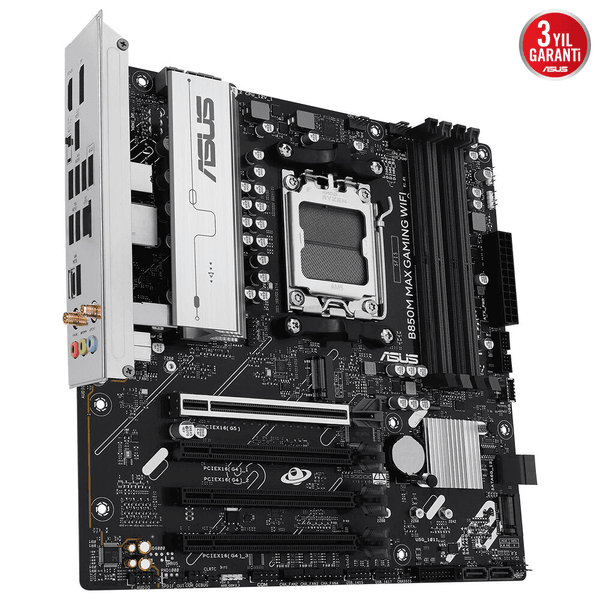 ASUS B850 MAX GAMING WIFI6E DDR5 HDMI-DP PCIE 5.0 AM5 ATX