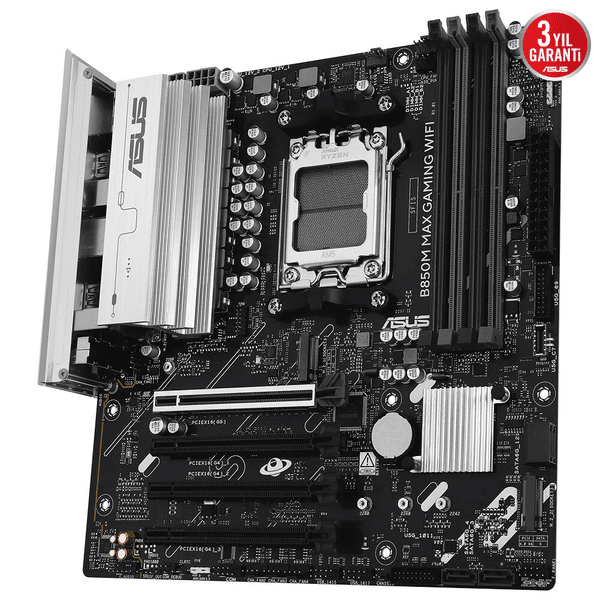 ASUS B850 MAX GAMING WIFI6E DDR5 HDMI-DP PCIE 5.0 AM5 ATX