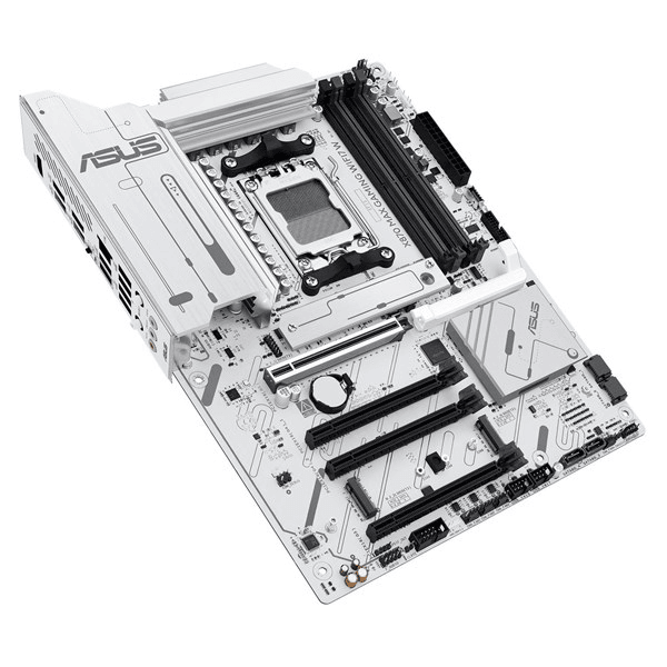 ASUS X870 MAX GAMING WIFI7 W DDR5 HDMI DP PCIE 5.0 AM5 ATX BEYAZ