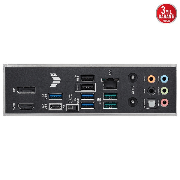 ASUS TUF GAMING B860-PLUS WIFI-7 DDR5 HDMI DP PCIE 5.0 1851p ATX