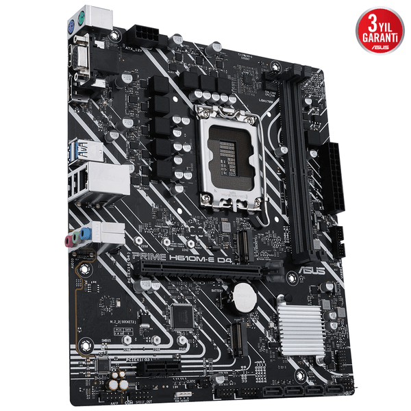 ASUS PRIME H610M-E D4-CSM DDR4 HDMI DP VGA PCIe 4.0 1700p mATX