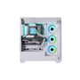 BITFENIX 750W 80+ BRONZE CETO PREMİUM Beyaz Gaming Mid-Tower PC Kasası