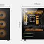 AZTECH 600w SKYLINE AZT04 RGB Gaming Mid-Tower Pc Kasası