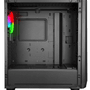 POWERBOOST VK-W001B Gaming Mid-Tower PC Kasası Siyah 360mm Soğutma Desteği