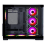 GAMEBOOSTER 750W 80+ BRONZE GB-G2852B-750W Gaming Mid-Tower PC Kasası Siyah 7-Fanlı