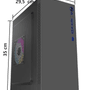 AZTECH 600w TITAN AZT02 Standart Micro-Tower PC Kasası