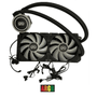 AZTECH 240mm LIQUID COOLING AZ240-1B ARGB Sıvı Soğutmalı AM5-1851p İşlemci Fanı