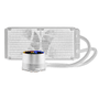 POWERBOOST 240mm DEEP PB-LCS-PI240-W ARGB Sıvı Soğutmalı AM5-1851p İşlemci Fanı Beyaz