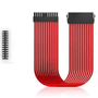 DEEPCOOL EC300-24P-RD 18AWG fiber 300mm Standart ATX PS2 güç kaynağı uzatma kablosu yüksek kaliteli 