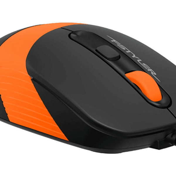 A4TECH FM10 Kablolu USB 1600dpi Siyah/Turuncu Mouse