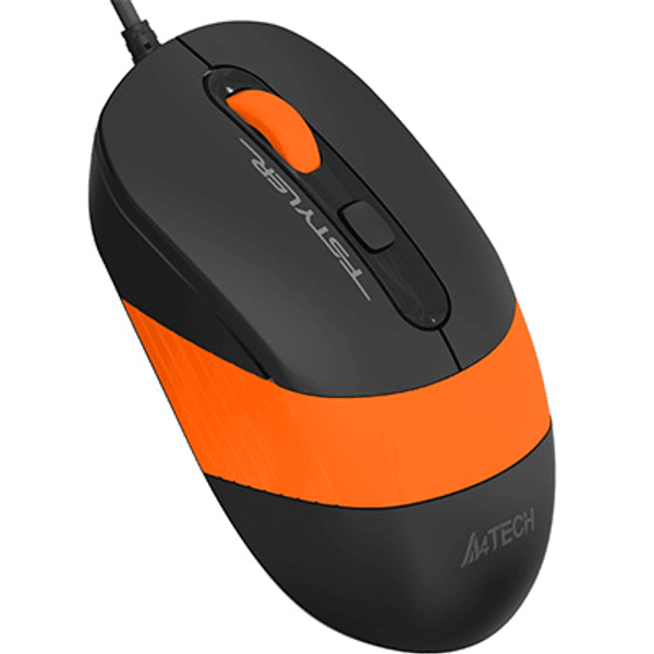 A4TECH FM10 Kablolu USB 1600dpi Siyah/Turuncu Mouse