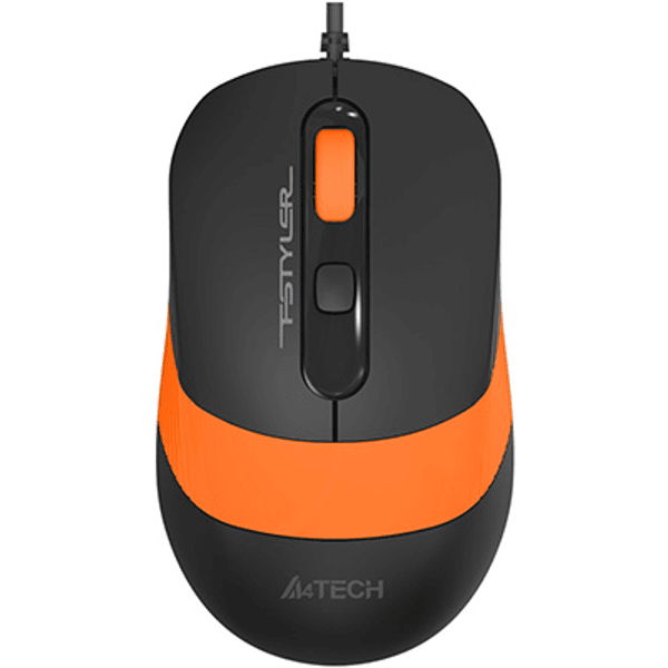 A4TECH FM10 Kablolu USB 1600dpi Siyah/Turuncu Mouse