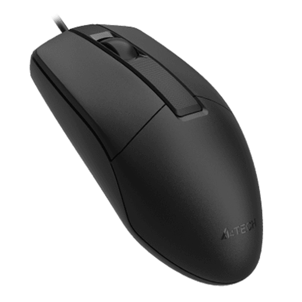 A4TECH OP-330S Kablolu USB 1200dpi Sessiz Siyah Mouse