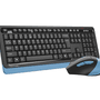 A4TECH FG1035 Kablosuz Q Trk Siyah/Mavi Klavye - Mouse Set