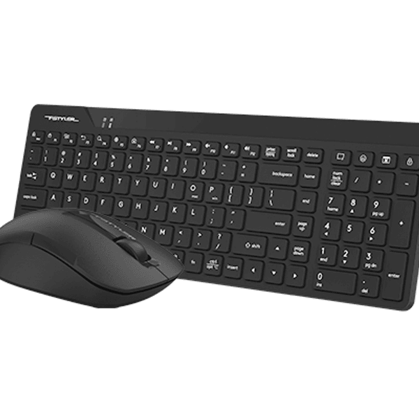 A4TECH FG2300 AIR2 Kablosuz Q Trk Sessiz Siyah Klavye - Mouse Set
