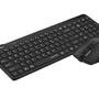 A4TECH FG2400 AIR2 Kablosuz Q Trk Sessiz Siyah Klavye - Mouse Set