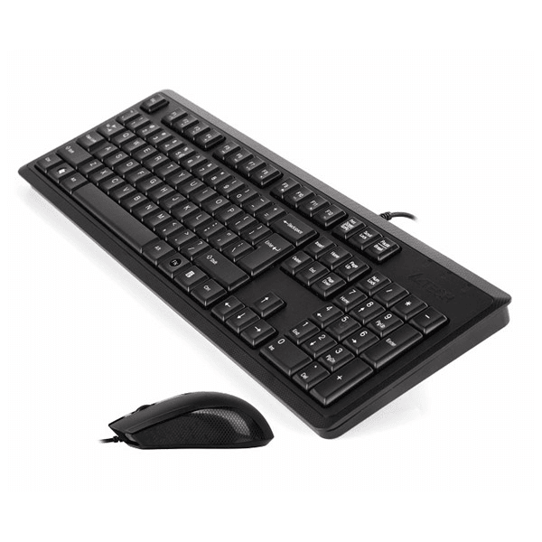 A4TECH KR-9276 Kablolu USB Q Trk Siyah Klavye - Mouse Set