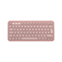 LOGITECH Pebble Keys 2 K380s Bluetooth Q Trk Rose Klavye (920-011861)