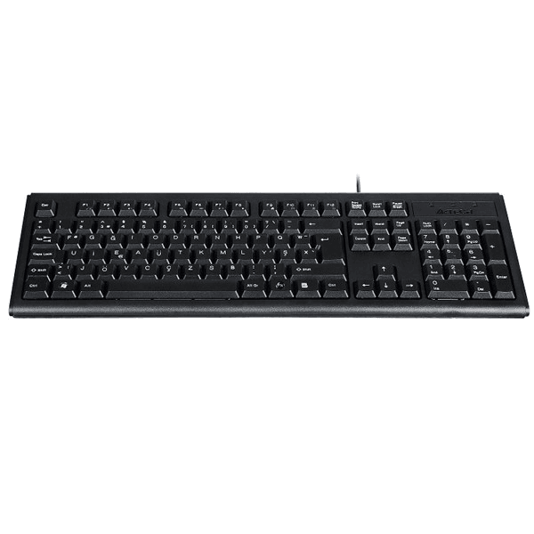 A4TECH KM-720 Kablolu USB F Trk Siyah Klavye