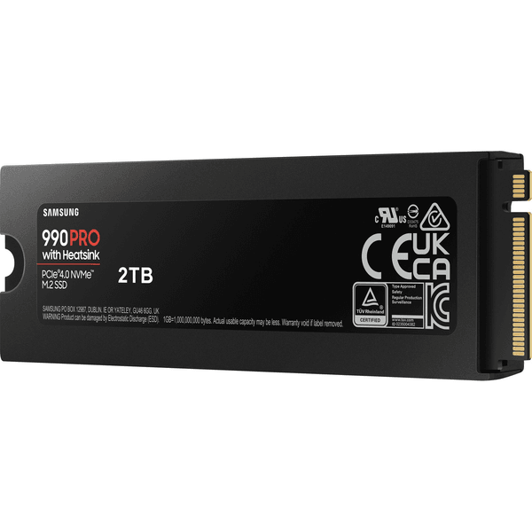 SAMSUNG 2TB 990 pro MZ-V9P2T0CW 7450- 6900MB/s M2 NVME GEN4 Disk