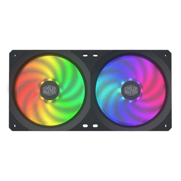 COOLERMASTER 12cm SF240R MFX-B2D2-18NPA-R1 RGB 2li Kasa Fanı Kiti