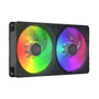 COOLERMASTER 12cm SF240R MFX-B2D2-18NPA-R1 RGB 2li Kasa Fanı Kiti