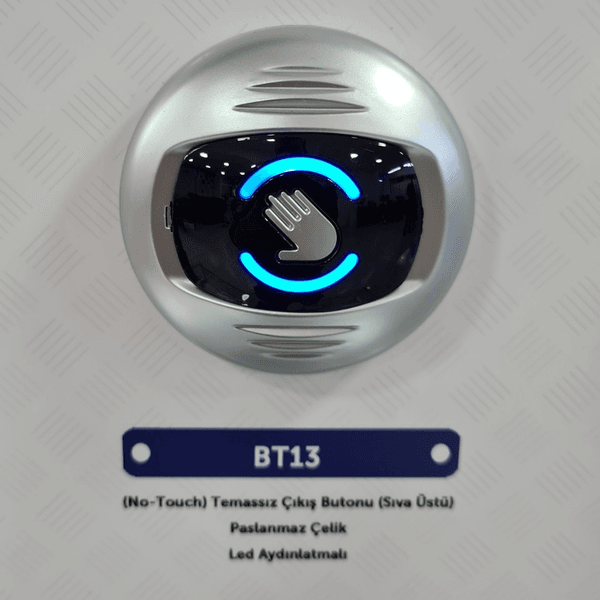 BIFO BT13 TEMAZSSIZ BUTON SIVA ÜSTÜ