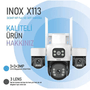 INOX 3+3+3MP X113 3 Lensli PTZ Wıfı Kamera