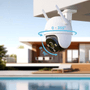 IMOU 5MP PT Speed Dome 3.6mm Wıfı Kablosuz Pan-Tilt IP Kamera DK7 IPC-DK7P-5H1WE