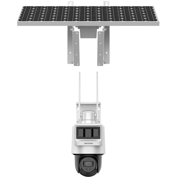 HIKVISION 4MP PT Speed Dome 2.8mm Pan-Tilt Solar IP Kamera (4G Sim Kart Destekli) DS-2DE2C400IWG-K/4G/C09S20