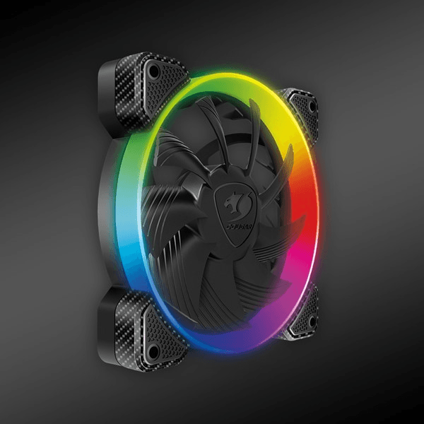 COUGAR VORTEX RGB CF-V12FB-RGB RGB 120mm KASA FANI 3-lü PAKET