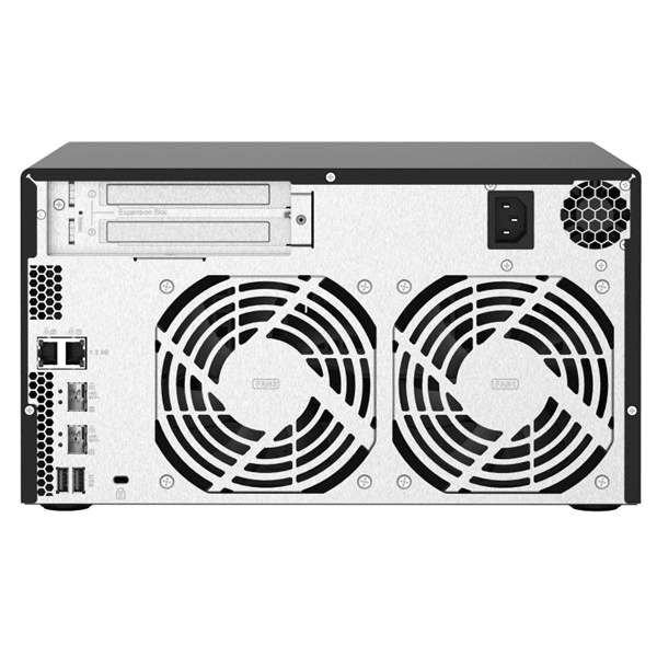 QNAP 8diskli Alpine AL324 QC-4GB RAM-10GbE SFP+ Nas Server TS-832PX (40357)