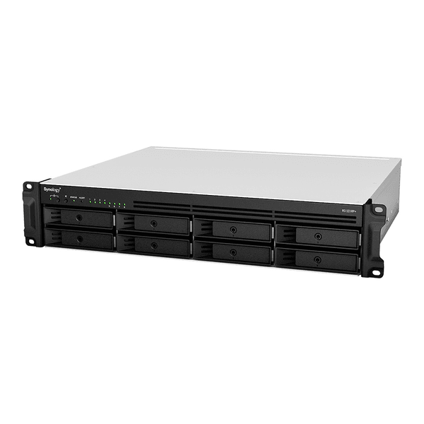 SYNOLOGY 8diskli Ryzen V1500B-16GB RAM-Gigabit Rack Nas Server RS1221 PLUS (9889)